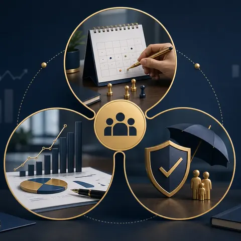 Coordinated financial planning across goals, cash flow, and risk management